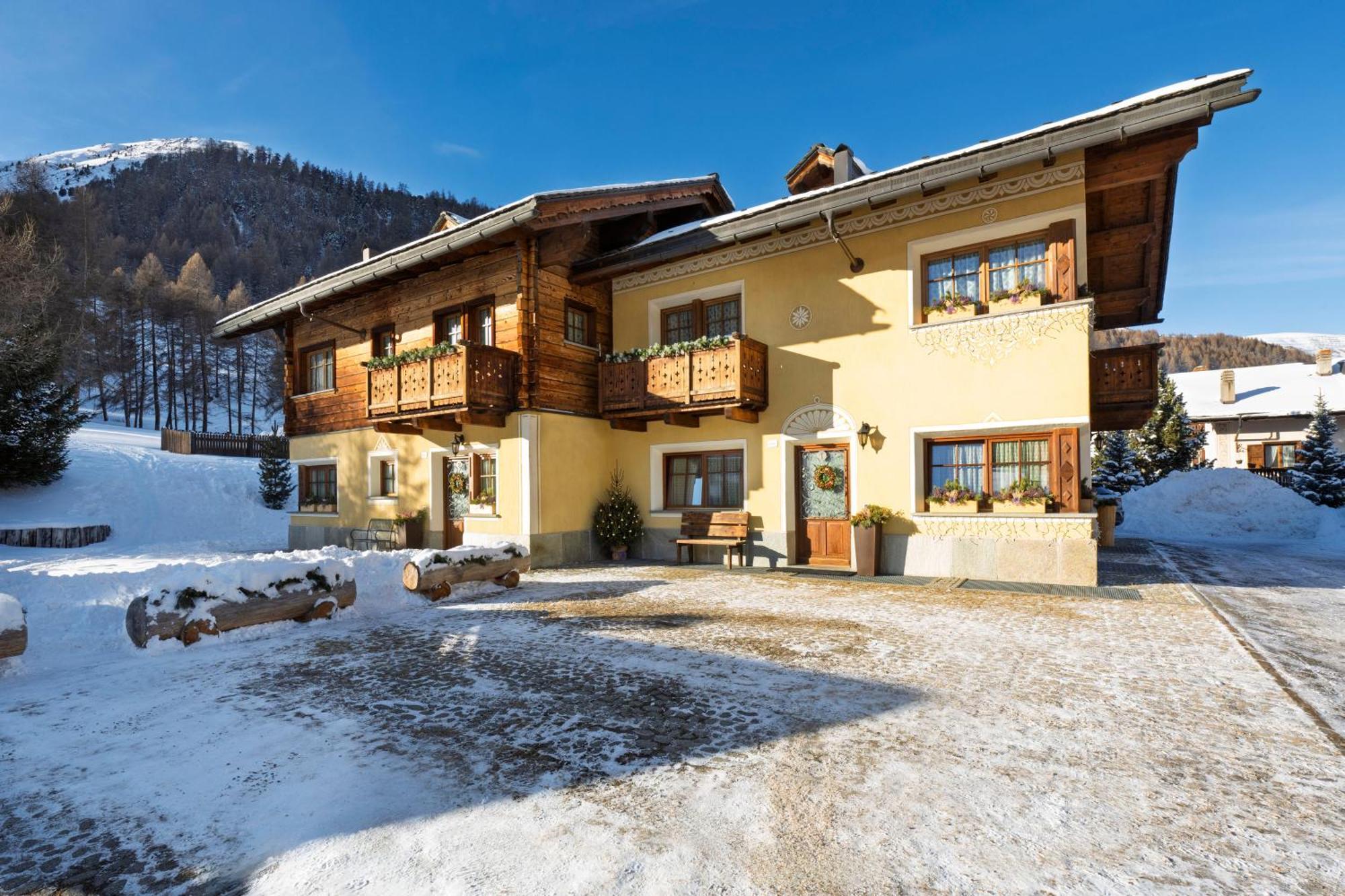 Chalet Rosita Livigno Kültér fotó