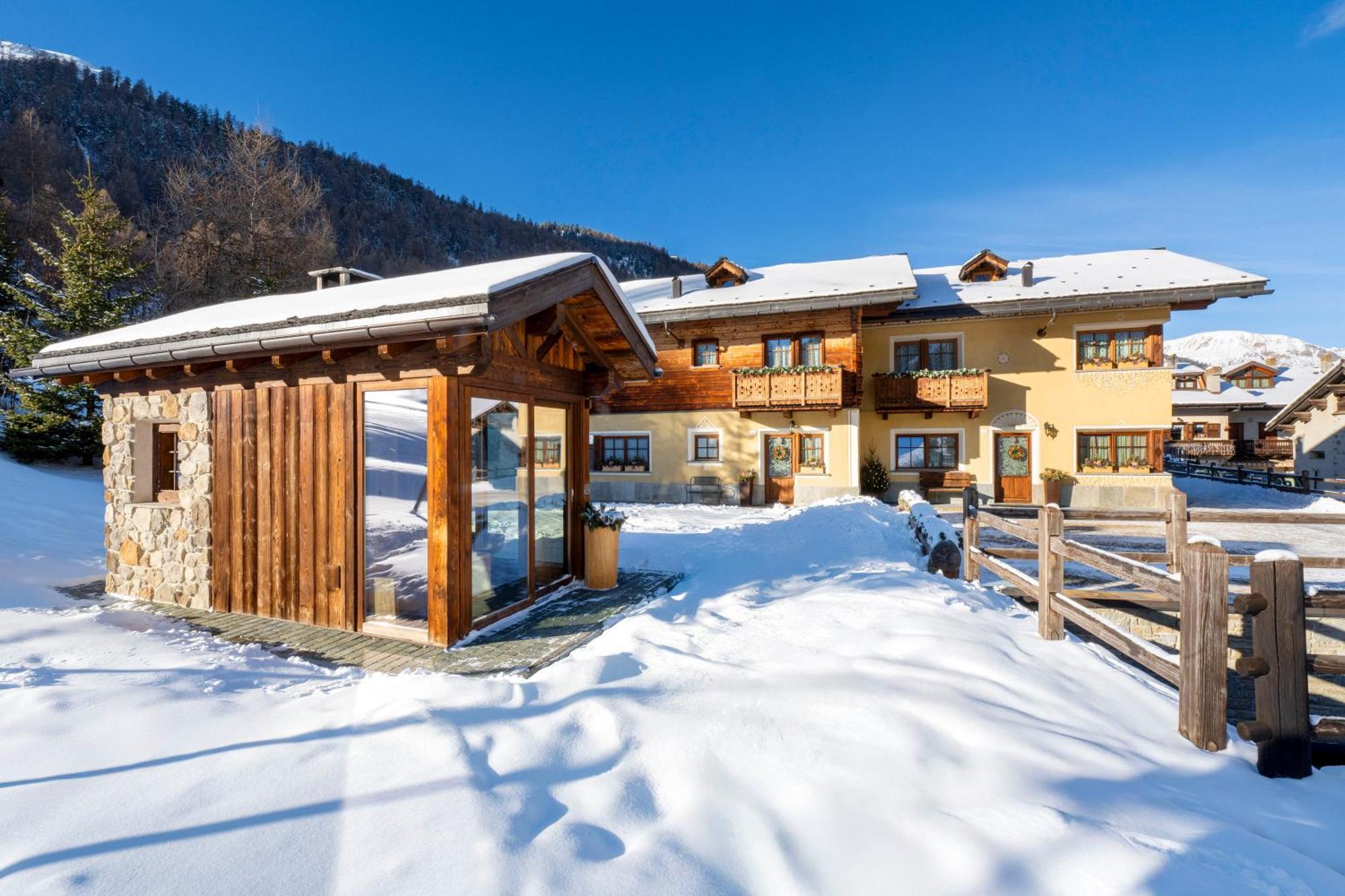 Chalet Rosita Livigno Kültér fotó