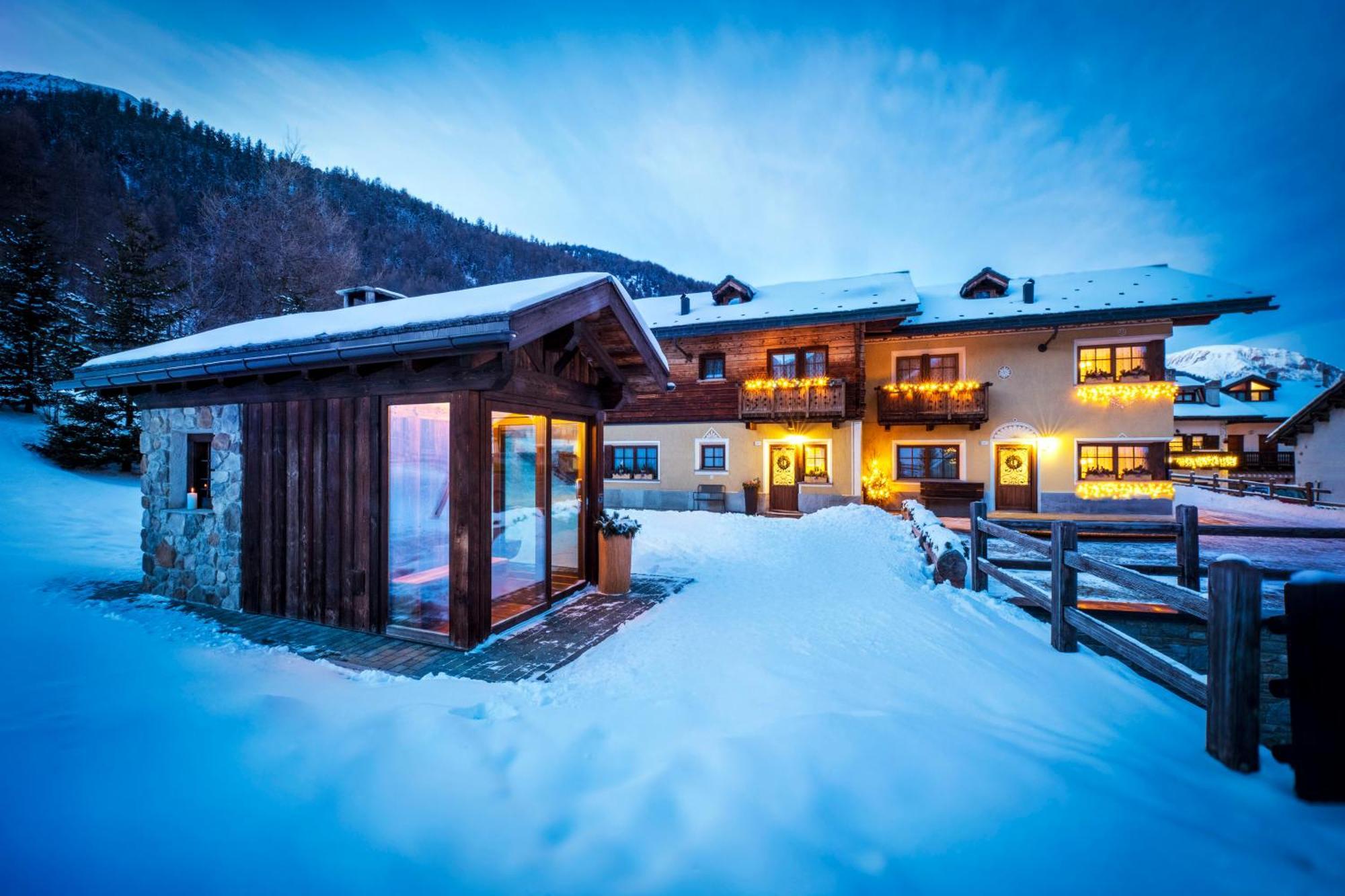 Chalet Rosita Livigno Kültér fotó